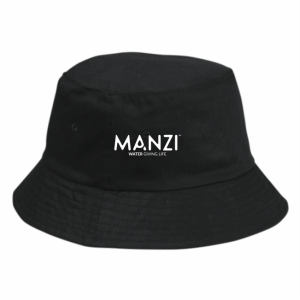 Floppy Poly Cotton Hat - Black