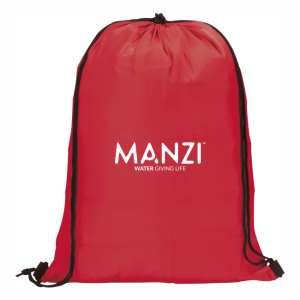 Altitude Daily 190T Drawstring Bag - Red