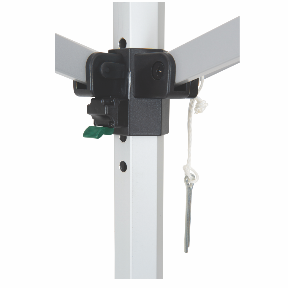 Umbrella 2.5m Single Hex Pole with Square 4 Panel Canopy - Image 2