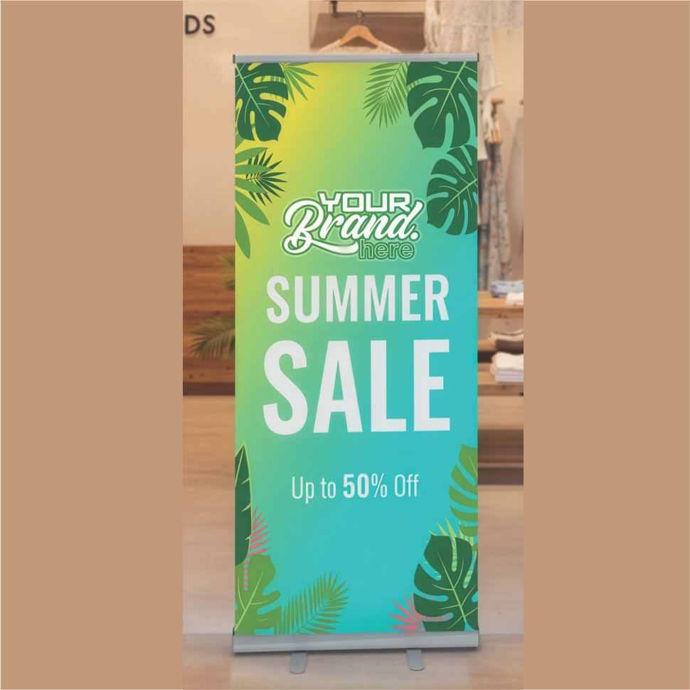 Pull-Up Econo Banner Complete Unit (0,85 x 2m) - Image 5
